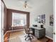 Cozy office space features a large window and ample desk space for work at 2257 Magnolia Meadows Dr, Mount Pleasant, SC 29464