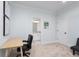 Cozy office space with desk, chair and view to bathroom at 2293 Beckenham Dr, Mount Pleasant, SC 29466