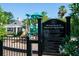 Community playground rules sign in front of the play area and a view of the clubhouse at 2293 Beckenham Dr, Mount Pleasant, SC 29466