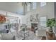 A living room with a view to the kitchen and dining area at 240 Mayfield Dr, Goose Creek, SC 29445