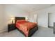 Comfortable main bedroom with a decorative bedspread and coordinating nightstands at 286 W Bradford Pointe Dr, Summerville, SC 29486