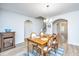 Elegant dining area featuring wood floors and an open floor plan at 302 Fiddleback Dr, Summerville, SC 29486