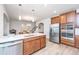 Bright kitchen featuring an island with stainless steel appliances, and ample cabinetry at 302 Fiddleback Dr, Summerville, SC 29486