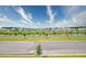 Scenic view of the community pond and neighborhood homes on a clear, sunny day at 312 Clearpath Dr, Summerville, SC 29486