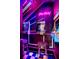 Unique game room featuring arcade games, neon lighting, and bar stools at 312 Clearpath Dr, Summerville, SC 29486