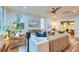 Comfortable living room with stylish furnishings, a flat-screen TV, and bright natural light at 340 President St, Charleston, SC 29403