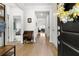 Welcoming entryway with hardwood floors and a view into the home's living spaces at 3431 Great Egret Dr, Johns Island, SC 29455