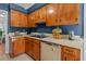 Functional kitchen with classic cabinetry, durable countertops, and standard appliances at 411 Dogwood Circle, Summerville, SC 29485