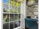 The office space features a desk and a view of the backyard at 411 Dogwood Circle, Summerville, SC 29485
