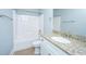 Bathroom featuring a shower-tub combo and a granite-topped vanity at 414 Hamlet Cir, Goose Creek, SC 29445