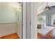 Home elevator provides convenient access to the second floor bedroom at 43 Surfsong Rd, Kiawah Island, SC 29455