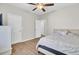 Bedroom boasts hardwood floors, soft, neutral tones, and an open doorway, creating an inviting space at 469 Hainsworth Dr, Charleston, SC 29414