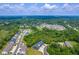 Beautiful aerial view of a neighborhood surrounded by lush greenery and blue skies, creating a serene and inviting community at 5135 Park Creek Ave, North Charleston, SC 29418