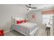 Cozy bedroom with a comfortable bed, window desk and plenty of natural light at 627 Macintyre Cir, Summerville, SC 29486
