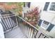 Exterior shot from a balcony looking down to the beautiful garden at 8 & 8 1/2 Elliott St # 8 & 8 1/2, Charleston, SC 29401