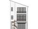 Modern home's exterior showcases a clean facade with balconies, multiple windows, and garage at 810 Curved Creek Ct, James Island, SC 29412
