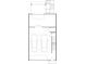 Floor plan showcasing a two-car garage and additional living space with stairs to upper levels at 810 Curved Creek Ct, James Island, SC 29412