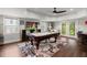 Finished basement with a pool table, entertainment area, and walkout access to the backyard at 8605 Refuge Point Cir, North Charleston, SC 29420