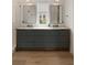 Elegant bathroom with double vanity, framed mirrors, and plenty of counter space at 926 Pitt St, Mount Pleasant, SC 29464