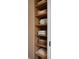 Organized linen closet featuring wooden shelving with neatly folded towels and linens at 926 Pitt St, Mount Pleasant, SC 29464