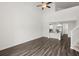 Open concept living space featuring a view of the kitchen at 9712 Transplanter Cir, Ladson, SC 29456