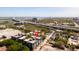 Aerial view of condo in Charleston, SC, with nearby bridge and freeway at 1 Cool Blow St # 124, Charleston, SC 29403