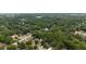 Aerial view of a home with mature tree coverage, located in a peaceful residential neighborhood at 1002 Sea Gull Dr, Mount Pleasant, SC 29464