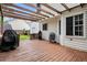Spacious back deck with a pergola and plenty of room for entertaining at 103 Retriever Ln, Goose Creek, SC 29445