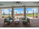 Relaxing outdoor patio with comfortable seating and scenic views of the lake at 111 Medford St, Summerville, SC 29486