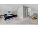 Bedroom features carpet floors, a bed, neutral walls, and white trim at 119 White Picket Ln, Summerville, SC 29483