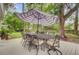 Outdoor deck with dining set and umbrella, perfect for entertaining at 1200 Out Of Bounds Dr, Summerville, SC 29485