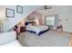Charming bedroom with a cozy bed, cheerful decor, and carpeted floor at 1200 Out Of Bounds Dr, Summerville, SC 29485