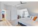 Bright bedroom features a vaulted ceiling, plush carpet, and ample natural light at 1200 Out Of Bounds Dr, Summerville, SC 29485
