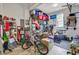 Well-lit garage space with ample storage solutions and organization at 1200 Out Of Bounds Dr, Summerville, SC 29485