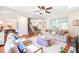 Open-concept living room boasts hardwood floors and seamless flow to other spaces at 1200 Out Of Bounds Dr, Summerville, SC 29485