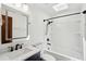 Bathroom featuring a shower-tub combo, modern vanity, and neutral decor at 125 Drayton Dr, Summerville, SC 29483