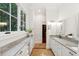 Bright bathroom with granite countertops, generous storage, and walk-in closet at 125 Drayton Dr, Summerville, SC 29483