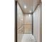 Interior view of the elevator with neutral decor, lighting, and a hand rail at 125 Drayton Dr, Summerville, SC 29483