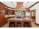 Spacious kitchen features an island with seating and stainless steel appliances at 125 Drayton Dr, Summerville, SC 29483