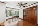 Cozy office featuring hardwood floors, a bay window, and ample closet space at 125 Drayton Dr, Summerville, SC 29483