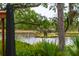Backyard with water views, lush landscaping, and wildlife visible from the property at 127 Blue Heron Pond Rd # C, Kiawah Island, SC 29455