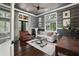 Stylish living room with modern decor, a comfortable seating area, and plenty of natural light at 127 Blue Heron Pond Rd # C, Kiawah Island, SC 29455