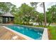 Enjoy the private pool area with gazebo and beautiful landscaping and view at 127 Blue Heron Pond Rd # C, Kiawah Island, SC 29455
