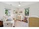 Bright Bedroom featuring neutral tones, natural light, wood floors, and plush seating at 1408 Goblet Ave, Mount Pleasant, SC 29464