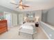 Spacious bedroom featuring a comfortable bed, stylish furniture, and ample natural light at 157 Village Ponds Dr, Summerville, SC 29483