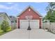 Spacious two car garage with an overhead basketball hoop at 1576 Nautical Chart Dr, Charleston, SC 29414