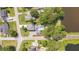 A beautiful aerial view of a home with a private pool nestled alongside a tranquil river and lush, mature trees at 1607 Waterside Blvd, Moncks Corner, SC 29461