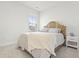 Comfortable bedroom featuring carpet floors, a light bedspread, and a window view at 1832 Agate Bay Dr, Mount Pleasant, SC 29466