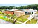 Scenic view of Wando Mount Pleasant Library featuring lush landscaping, covered entries and modern architecture at 1832 Agate Bay Dr, Mount Pleasant, SC 29466