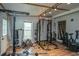 Home gym with exercise equipment, natural light, and a bright paint job at 1917 Piper Dr, Charleston, SC 29407